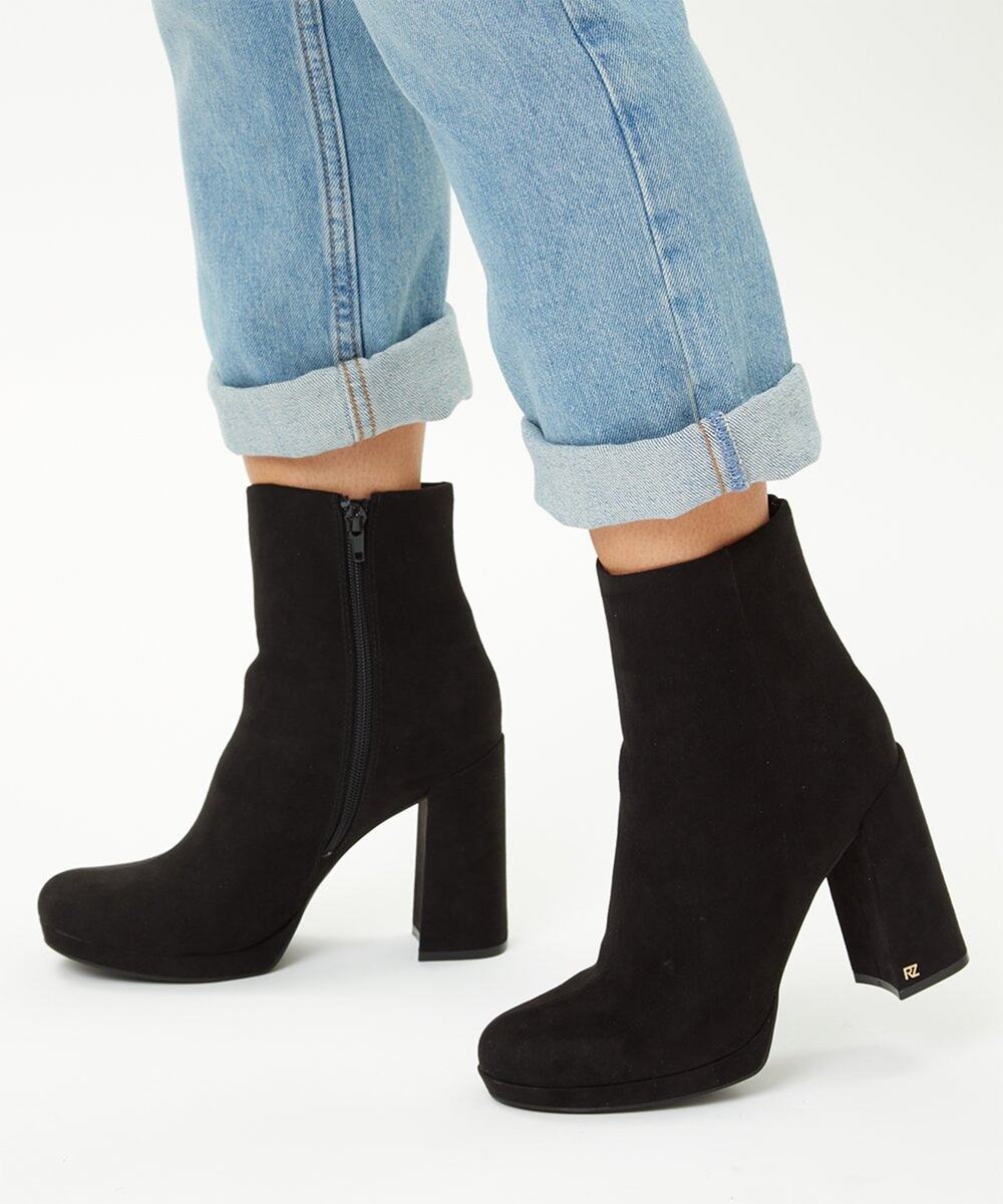Rachel Zoe Black Maya Platform Boots